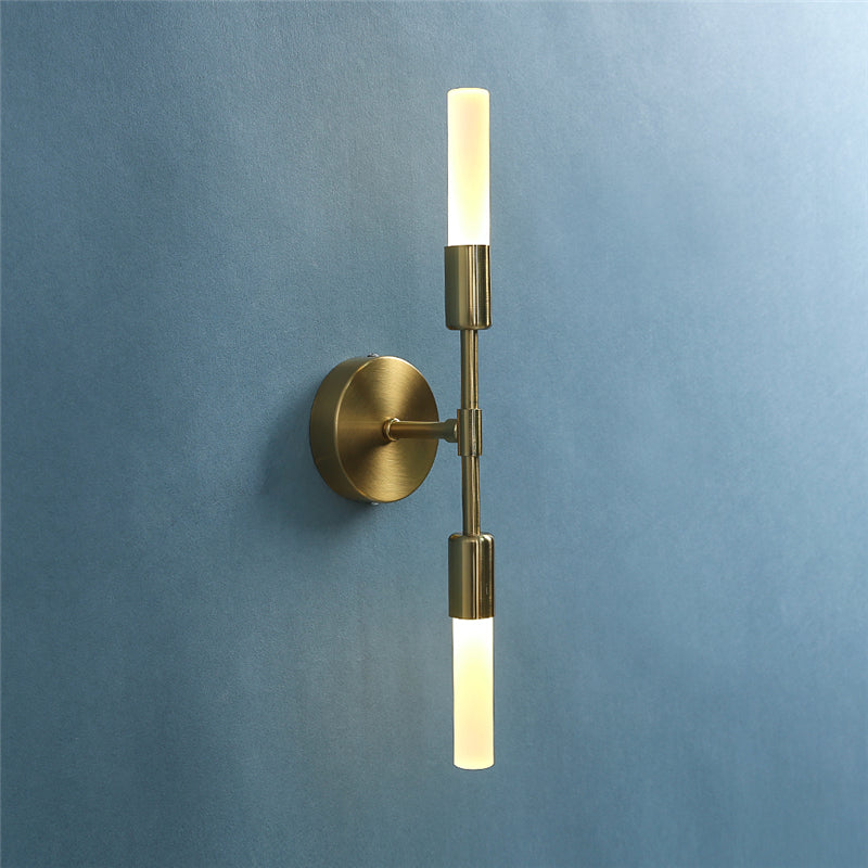 LumiBeam - Modern Minimalistisk LED Vägglampa med Dubbel Ljusstråle