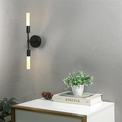 LumiBeam - Modern Minimalistisk LED Vägglampa med Dubbel Ljusstråle