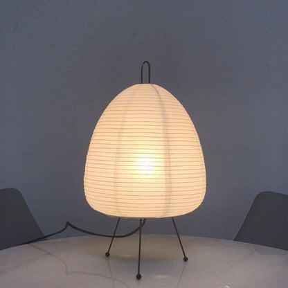 LumiZen – Japansk Pappers Taklampa i Retro Stil, Traditionell Belysning för Sovrum och Vardagsrum