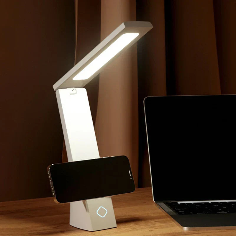 FlexiLume - Dimmbar LED Skrivbordslampa med Flexibel Arm och USB