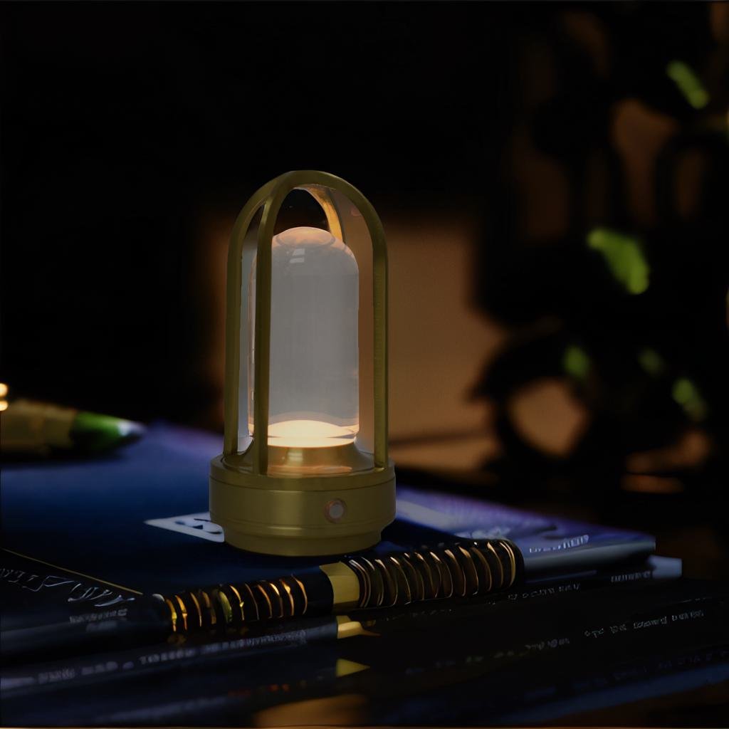 LumiTask - Dimmbar LED Skrivbordslampa med Touch & Trådlös Laddning