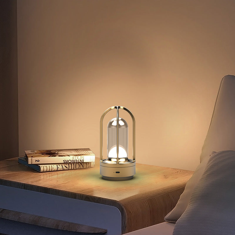 LumiTask - Dimmbar LED Skrivbordslampa med Touch &amp; Trådlös Laddning