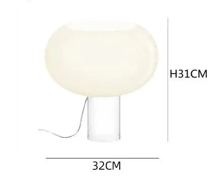 RoyalGlow - Elegant Vintage Bordslampa med LED-belysning