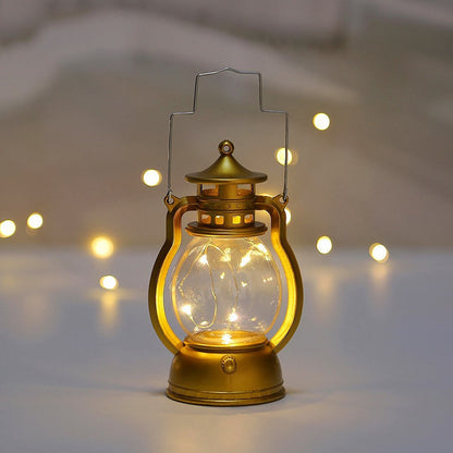 GlowLantern - Trådlös LED Hänglampa i Antik Stil