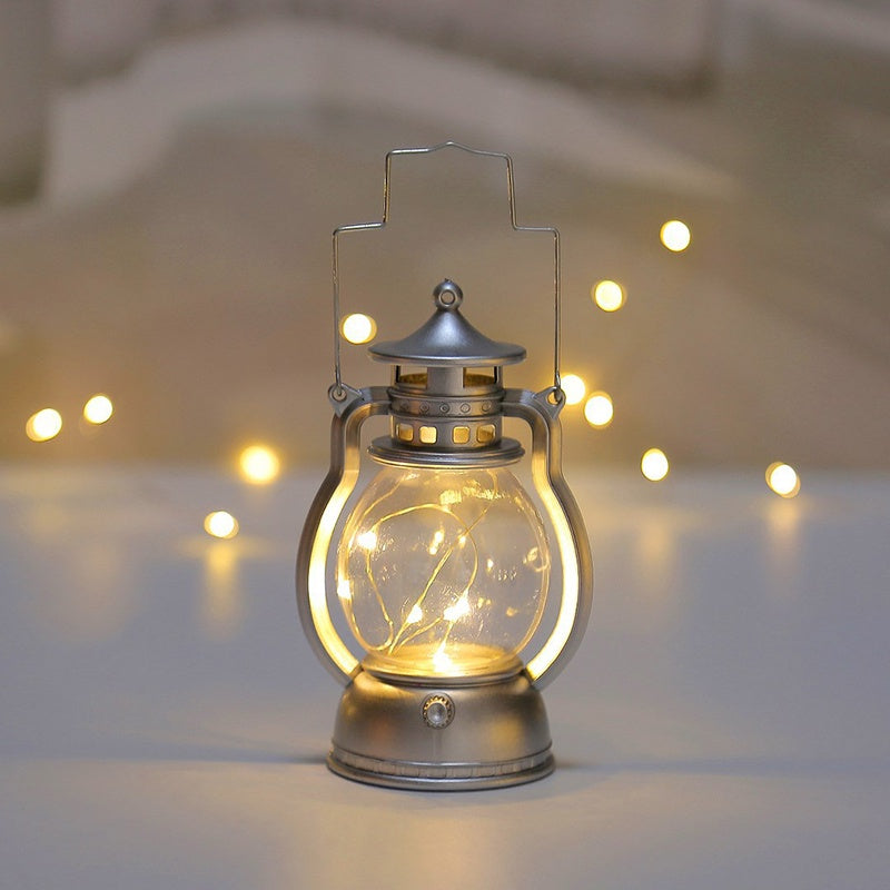 GlowLantern - Trådlös LED Hänglampa i Antik Stil