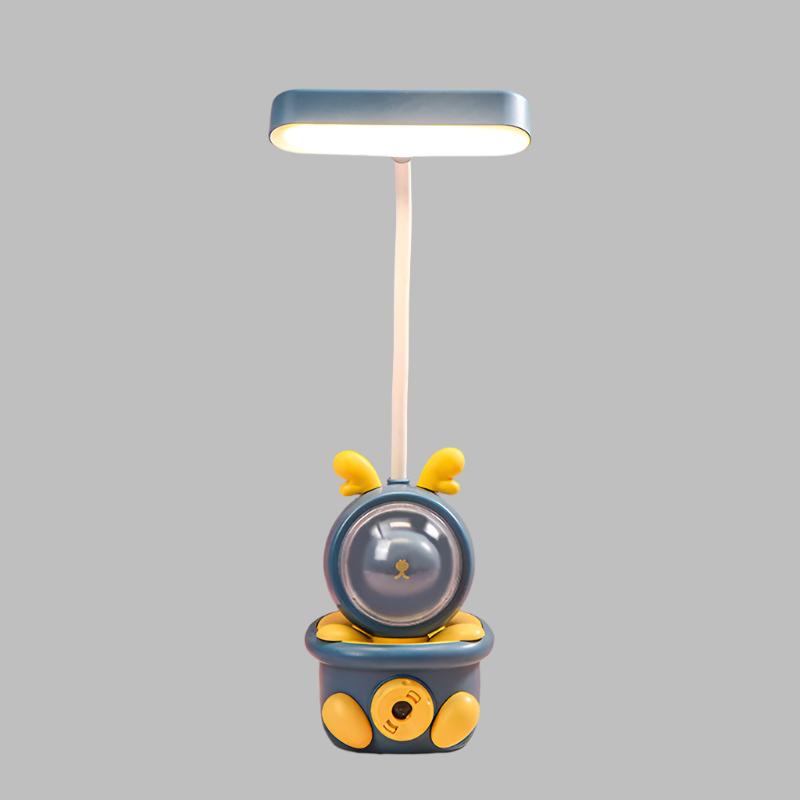 LumiStudy – Trådlös LED Skrivbordslampa för Barn, Dimbar och Ögonvänlig