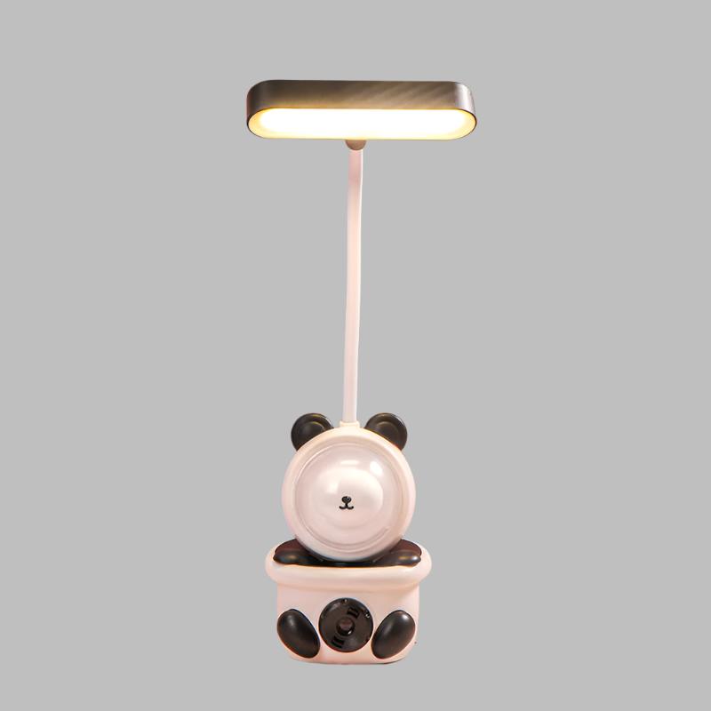 LumiStudy – Trådlös LED Skrivbordslampa för Barn, Dimbar och Ögonvänlig