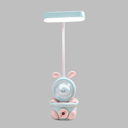 LumiStudy – Trådlös LED Skrivbordslampa för Barn, Dimbar och Ögonvänlig