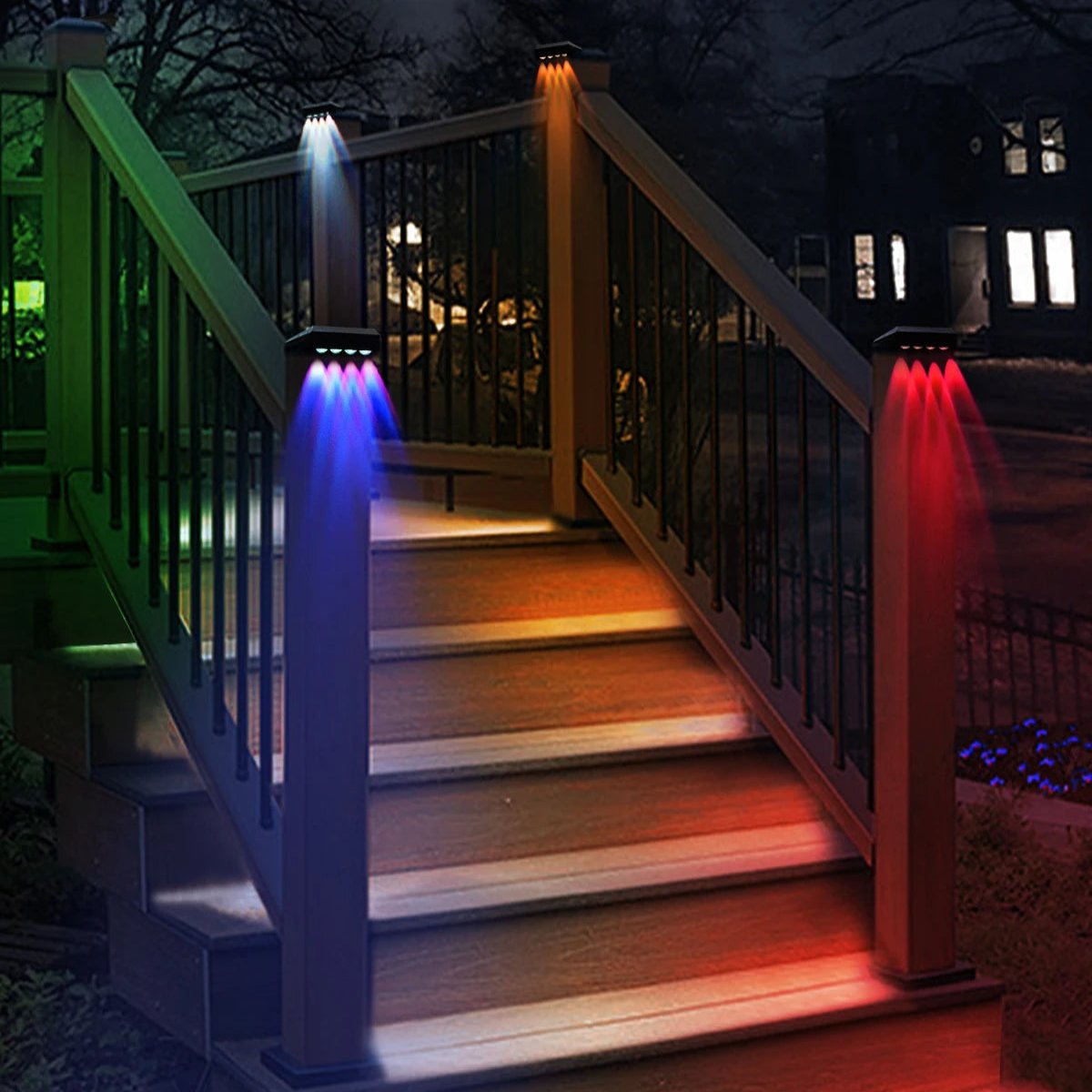 Carvallo - Solar LED Ljus Med Justerbar Ljusstyrka för Utomhusbruk