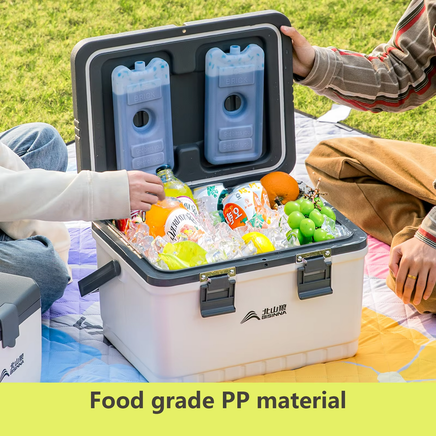 Carvallo Kylbox Utomhus | Upp till 48h Kylning | Livsmedelsäker & Robust | 6L / 13,5L / 22L