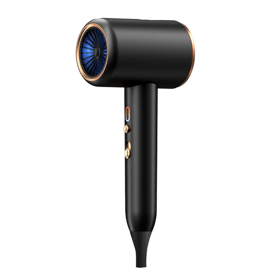 Carvallo Pro 2400 Hårtork 2400W | Ionteknologi | Ljuskälla & Kall luft | Lätt & Ergonomisk