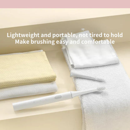 Elektrisk ljudtandborste – Vattentät och USB-uppladdningsbar