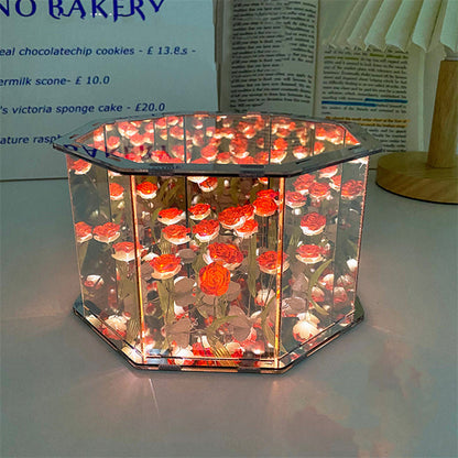 Royallure Tulpan Spegel Nattlampa - 7 Färgval