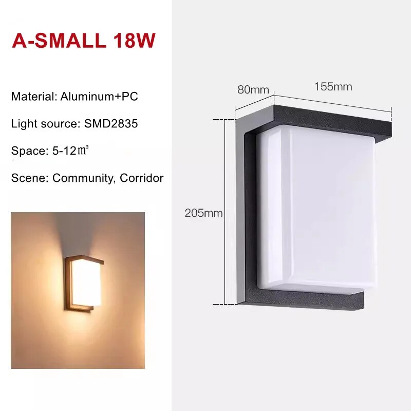 LuminAura - Modern LED Utomhusbelysning
