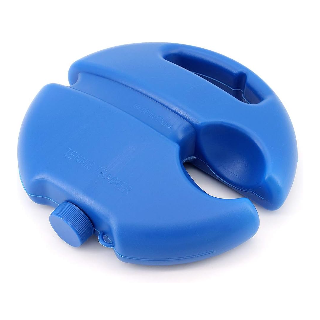 Carvallo Tennis Trainer | Självträning utan partner | Elastisk sladd 4 m | Mobil träningshjälp