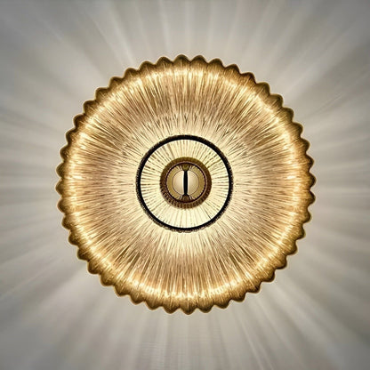 GlassShine Light - Lyxig vägglampa i glas