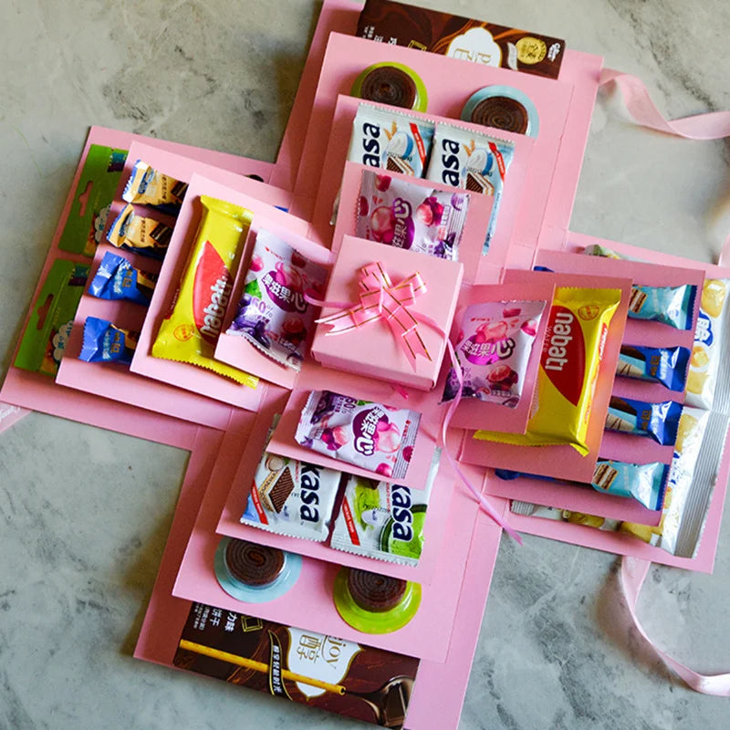 Carvallo - Överrasknings-Explosionslåda, + 8 GRATIS Fjärilar