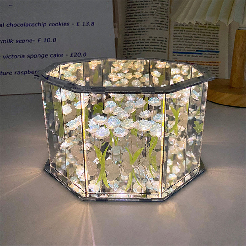 Royallure Tulpan Spegel Nattlampa - 7 Färgval