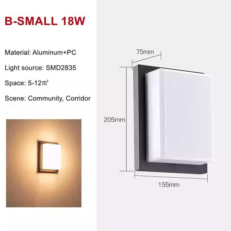 LuminAura - Modern LED Utomhusbelysning