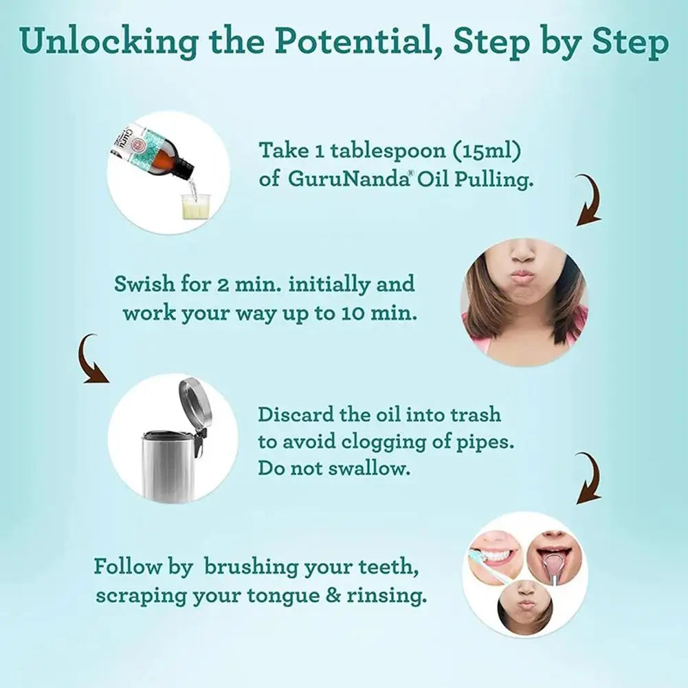 COCOMINT Muntolja – 7 essentiella oljor och vitaminer för munvård