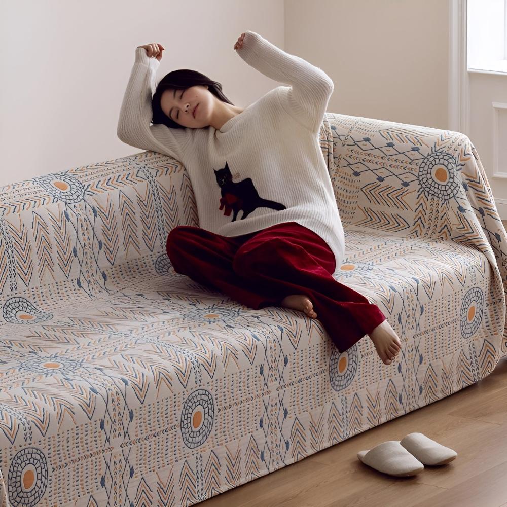 Vändbar Chic Bomull Tosskydd