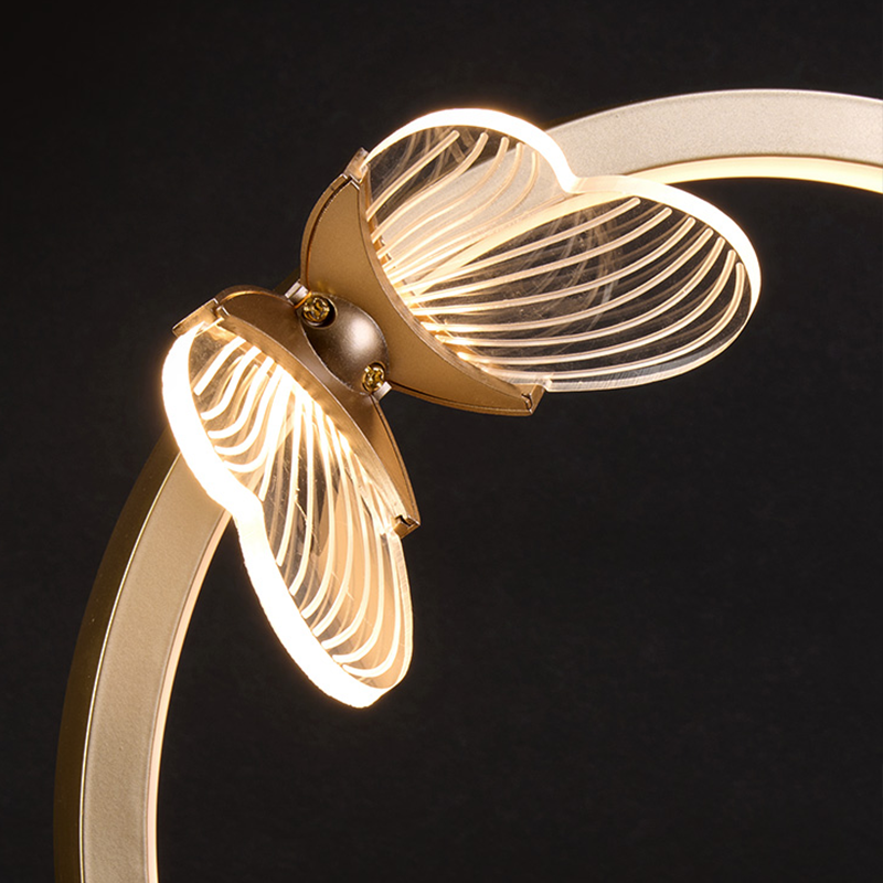 LumiPapillon - Elegant Fjäril Bordslampa Dimbar &amp; Energibesparande LED Ljus