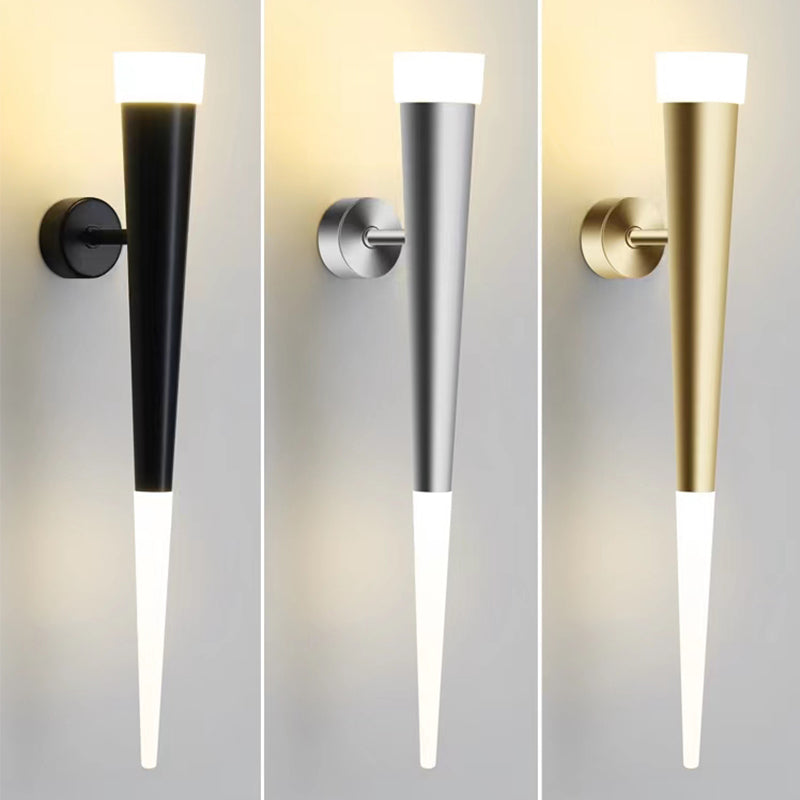TubeGlow - Minimalistisk LED Vägglampa för Vardagsrum och Hall
