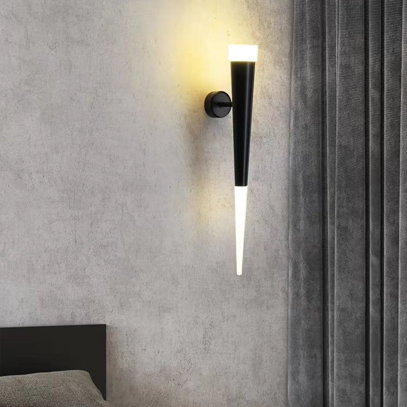 TubeGlow - Minimalistisk LED Vägglampa för Vardagsrum och Hall