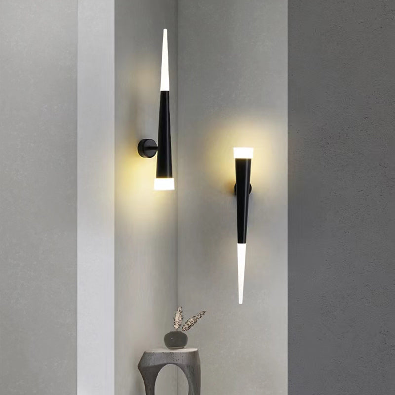 TubeGlow - Minimalistisk LED Vägglampa för Vardagsrum och Hall