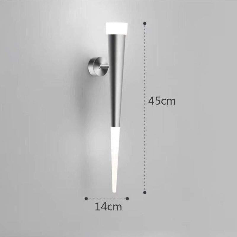 TubeGlow - Minimalistisk LED Vägglampa för Vardagsrum och Hall