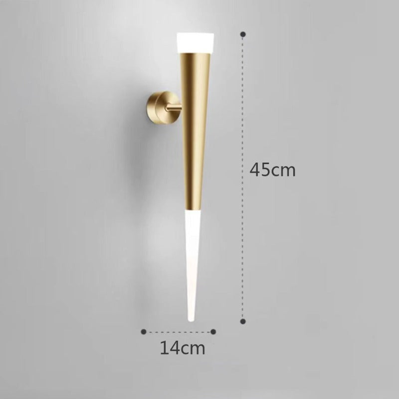 TubeGlow - Minimalistisk LED Vägglampa för Vardagsrum och Hall