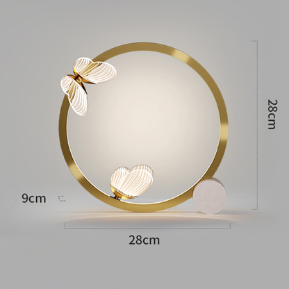 LumiPapillon - Elegant Fjäril Bordslampa Dimbar &amp; Energibesparande LED Ljus