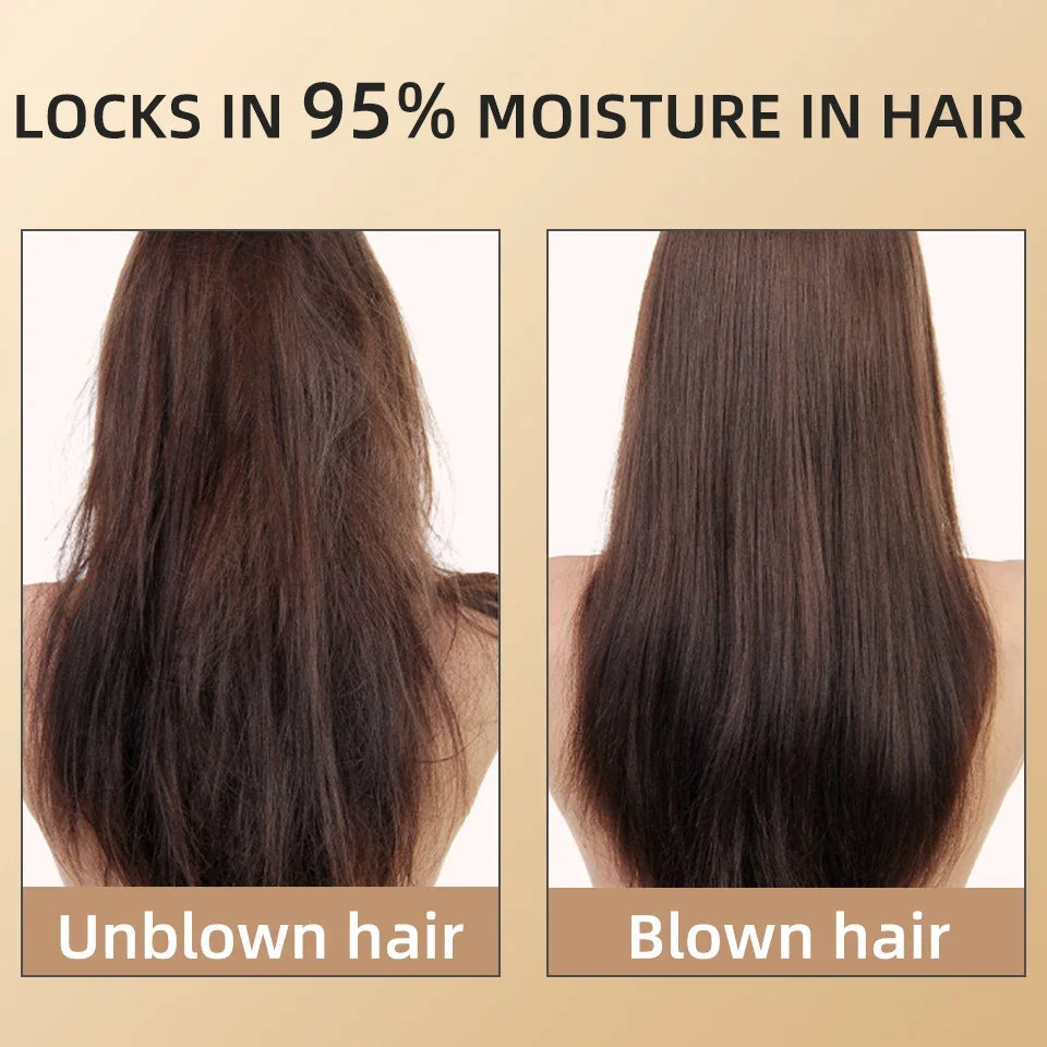 Carvallo Pro 2400 Hårtork 2400W | Ionteknologi | Ljuskälla & Kall luft | Lätt & Ergonomisk