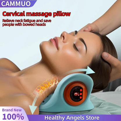 Nack- och axelsträckare – Cervikala dragkuddar för spinaljustering och massage