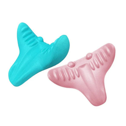 Nack- och axelsträckare – Cervikala dragkuddar för spinaljustering och massage