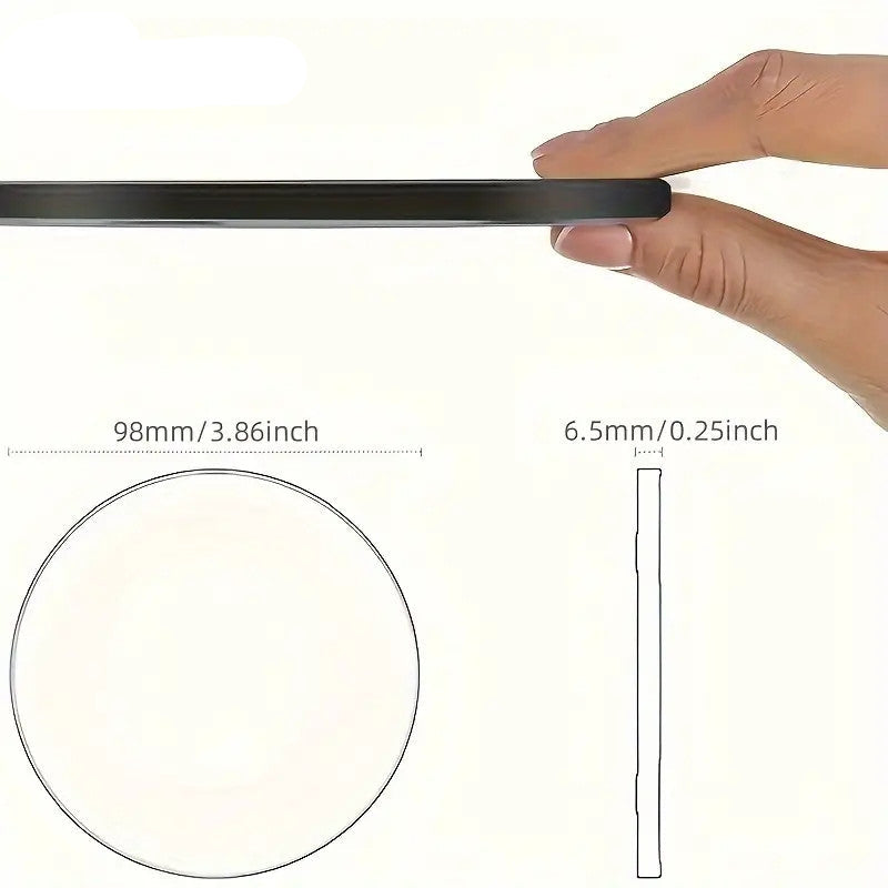30w Trådlös snabbladdare induktions-laddplatta för iPhone och Android