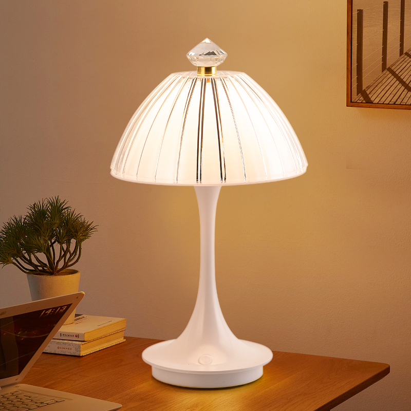 LumiGlow - LED Kristall Sänglampa