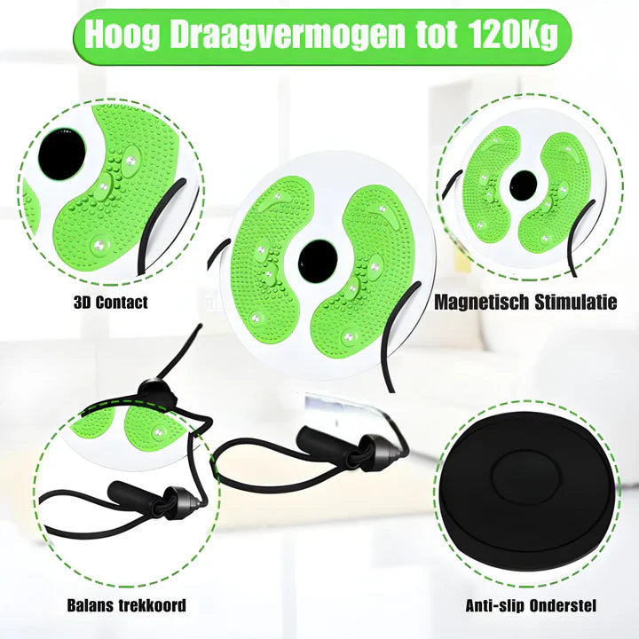 Hela kroppens core-tränare med magnetterapi