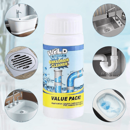 FLOWFIX – Snabbverkande rörfri pulver för diskhoar, toaletter och rör