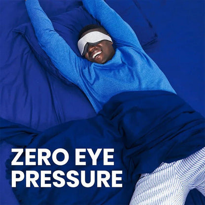 DreamFoam 3D – Ögonmask av minnesskum med justerbara ögonskal.