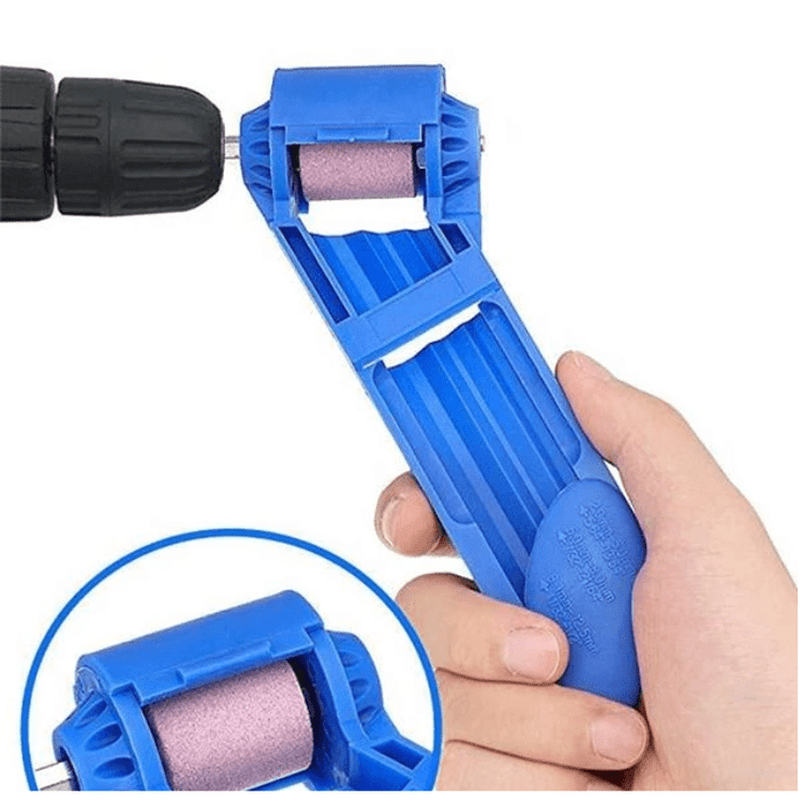 Drillfix – Borrar slipare montering för att vässa trubbiga borrar | Enkelt DIY-verktyg underhåll