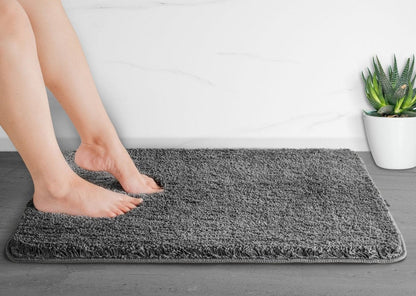 DRYSENSE – Halkfria, ultraabsorberande mikrofiber badmatta för badrumsbekvämlighet