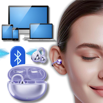 Trådlösa Öppna Öron Bluetooth Clip Hörlurar