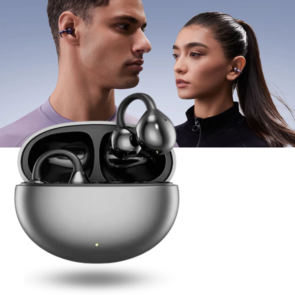 Trådlösa Öppna Öron Bluetooth Clip Hörlurar