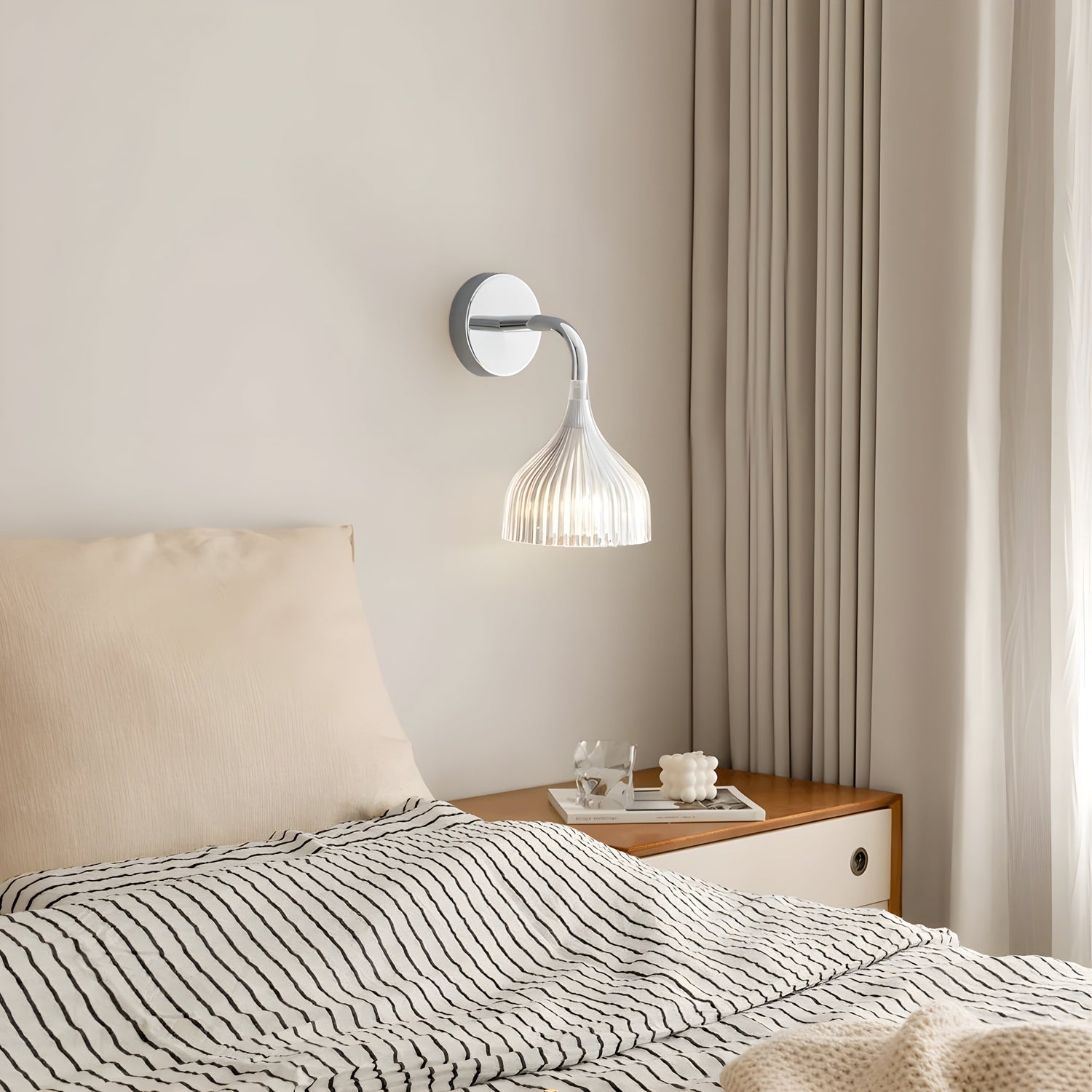 NordiGlow - Modern vägglampa med skandinavisk design för varm stämningsbelysning