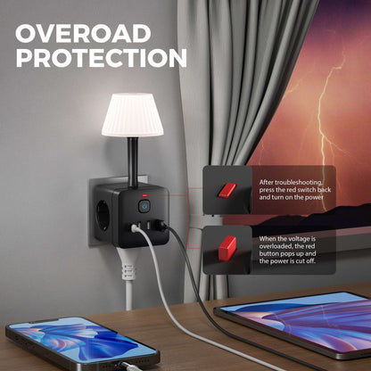 Smart 8-i-1 Nattljus - För smarta lösningar och belysning