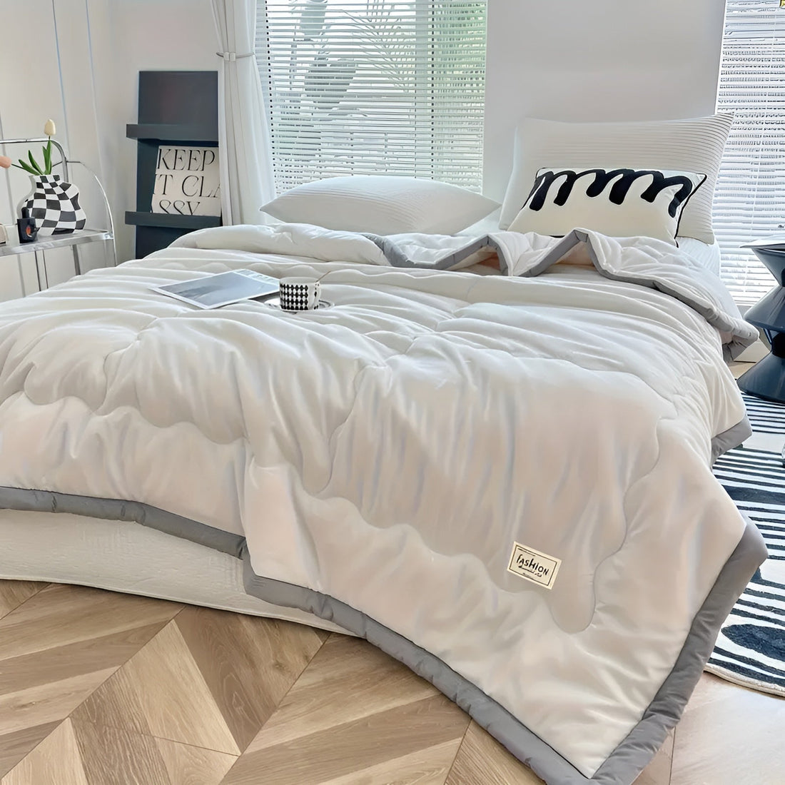 Lätt täcke för sommaren – Andas &amp; Mångsidig | För soffa, säng &amp; resor