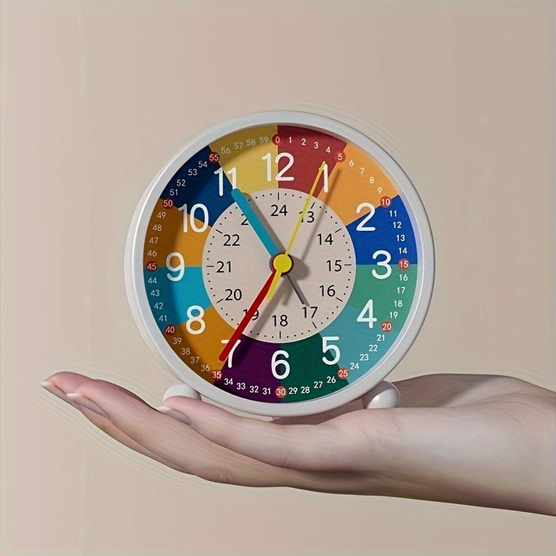 Utbildningsvänlig Tyst Väckarklocka – Färgglad Klocka för Studenter och Barn