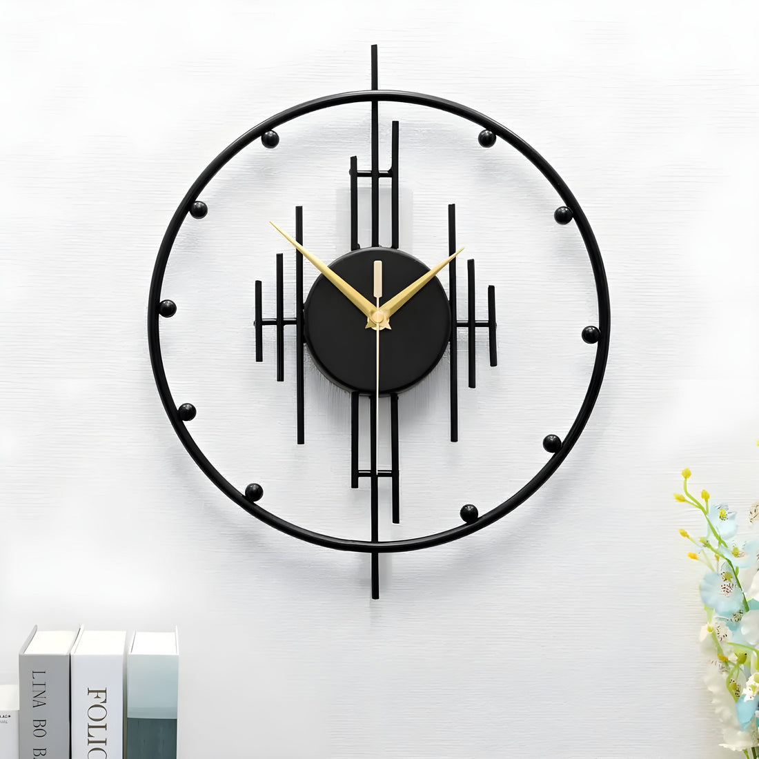 SleekTick – Minimalist, ljudlös väggur med elegant, modern design