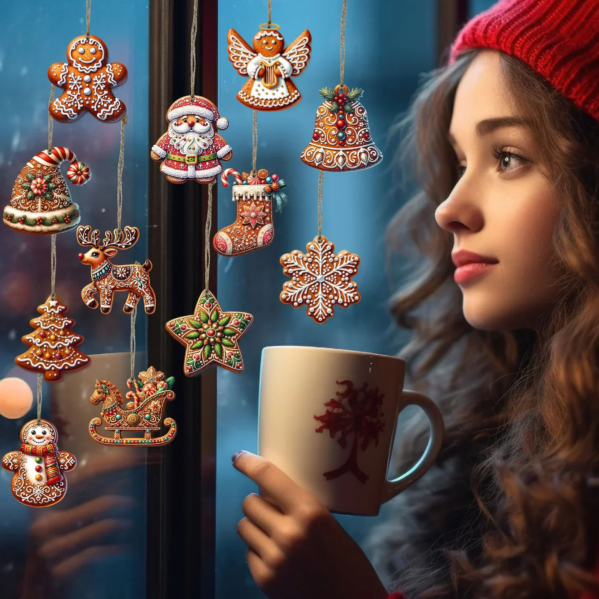 NordicJoy - Hantverksgjord juldekoration i trä